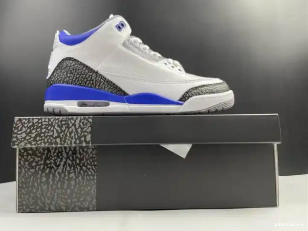 CT8532-145 Air Jordan Blue 3 Racer 0521